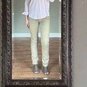 Aeropostale Khaki Skinny Twill Pant Size 2